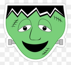 Cartoon Frankenstein Face Clipart - Frankenstein Face Clipart
