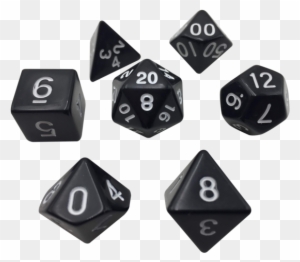 Black With White Numbers Set Of 7 Polyhedral Rpg Dice Dice Free Transparent Png Clipart Images Download Black With White Numbers Set Of 7 Polyhedral Rpg Dice Dice Free Transparent Png Clipart Images Download