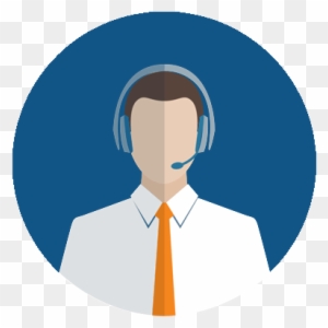 Request For A Support Call - Customer Service Flat Icon - Free Transparent  PNG Clipart Images Download