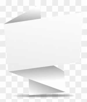 transparent folded banner download