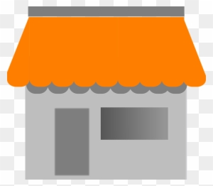 House, Awning, Building, Café, Shop, Store, Front - Sari Sari Store Clipart