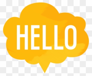 Hello Just Saying Clipart Clipart - Hello Png - Free Transparent PNG Clipart  Images Download