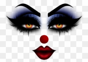 Clown Clipart Pennywise Roblox Clown Makeup Free Transparent