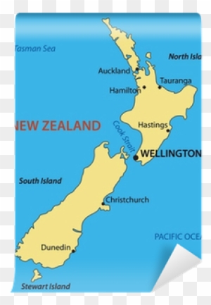 New Zealand World Map