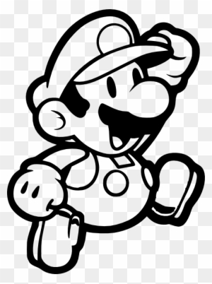 Video Games, Personal Use, Mario1, - Mario Bros Characters Coloring Pages