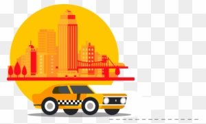 Car Yellow Vector Graphics Portable Network Graphics - Tourism