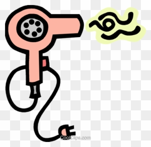 Hair Iron And Blow Dryer Clip Art - Vector Hair Blow Dryers - Free