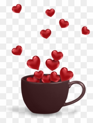 Heart Coffee Mug Happy Valentine S Day Sister Animated Gif Free Transparent Png Clipart Images Download