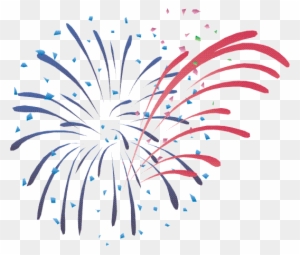Fireworks Clipart Fourth July - Fourth Of July Fireworks Clipart
