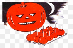 Pin Candy Apple Clipart - Halloween Vintage Apples