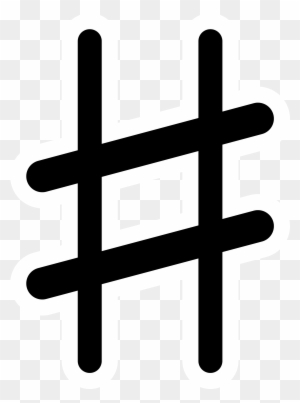 Big Image - Hashtag Clipart Transparent - Free Transparent PNG Clipart ...