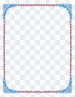 Image Result For Pretty Color Page Borders Clip Art - Wedding Invitations Borders Png