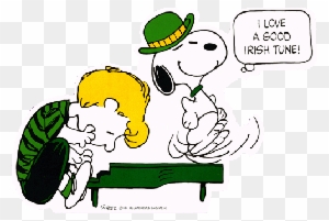 Snoopy St Patricks Day Clipart - Snoopy St Patrick's Day - Free ...