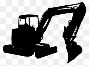 Bride And Groom Dancing Clipart Png Download - Construction Equipment Silhouette Png