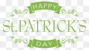 Happy Saint Patrick's Day Png Clip Art Image - Happy St Patrick's Day