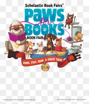 Dais Pto Scholastic Book Fair - Scholastic Paws For Books