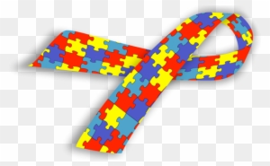 The Term Autism Describes A Range Of Developmental - Autism Awareness Ribbon Png