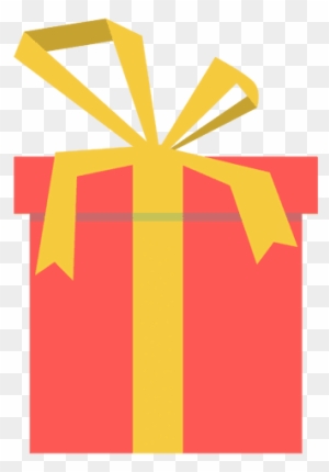 Pink Gift Box Yellow Bow Icon - Caixa De Presente Png