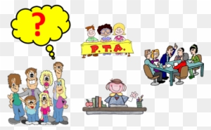 Community Clipart School Stakeholder - Group Discussion