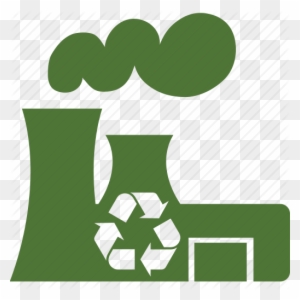 Factory Clipart Factory Symbol - Green Industry Icon Png