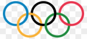 First Olympic Games - Olympic Rings Without Rims
