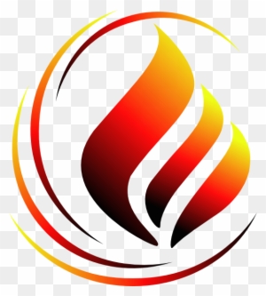 Flame Logo Sondaica Clip Art At Clker - Flaming Ball Logo