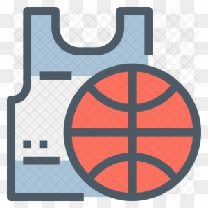 Basketball Jersey Icon - Basketball