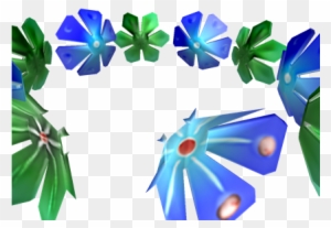 Blue Transparent Flower Crown 7509981 Sciencemadesimple - Flower Hat Roblox