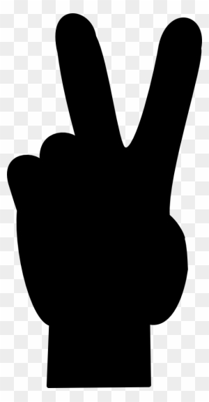 Transparent V Sign Peace Symbol 4 Svg Scalable Vector - Peace Sign Transparent Background