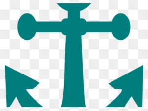Teal Clipart Anchor - Nautical Photo Booth Props Free Printables