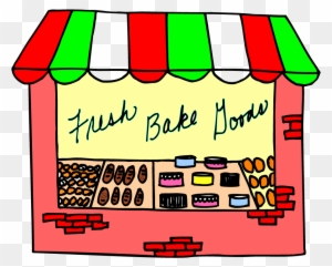 Bakery Store Front - Grocery Store Clip Art Transparent