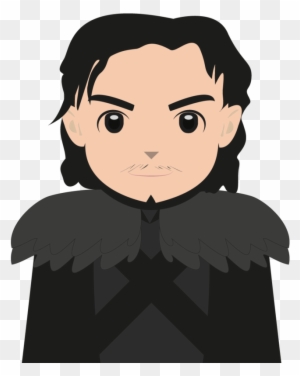 Jon Snow Cartoon By Namln - Jon Snow Vector Png