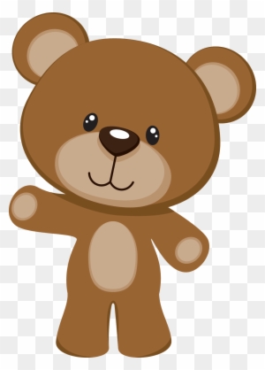 Brown Clipart Teddy Bear - Ursinho Png