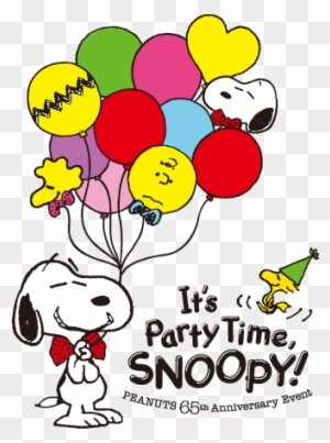 スヌーピー 史努比 Snoppy ピーナッツ生誕65周年 Snoopy スヌーピー 誕生 日 イラスト Free Transparent Png Clipart Images Download