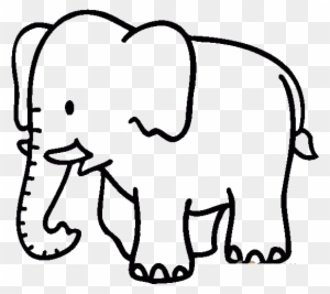 elephant colouring pages