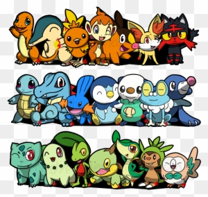View Collection - Pokemon All Starters Deviantart