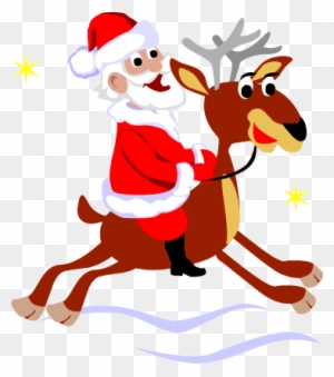 Download Christmas Clip Art ~ Free Happy Holidays, - Santa Gif Transparent Background