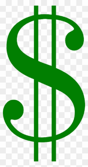 Green, Symbol, Signs, Money, Free, Dollar - Dollar Sign Clip Art