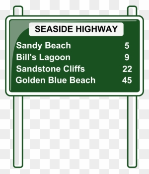 Highway Clipart Road Sign Board Road Sign Poles Png Free Transparent Png Clipart Images Download
