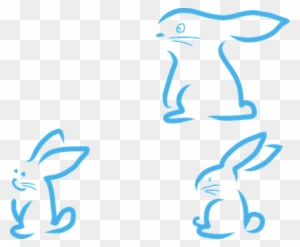 Hare Easter Rabbit Animal Easter Bunny Abs - 兔子 抽象