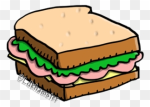 Vector outline drawing, a sandwich with a toothpick isolated on white  background, illustration. Vector outline drawing, a | CanStock