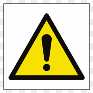 Yellow Road Signs Are Warning Signs Download - Electrical Hazard Sign