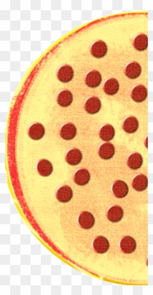 Pizza Clipart Half And Half - Half Pizza Fractions