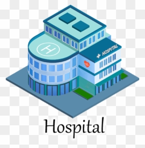 Makes Your Life Easy - Hospital Isometric Building