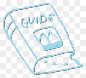 Guide Book Royalty Free Vector Clip Art Illustration - Responsive Web Design