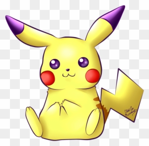 Not My Art Pikachu Is Eating Pocky Kawaii Pikachu Kawaii Pikachu Free Transparent Png Clipart Images Download