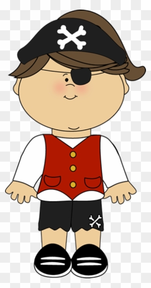 Kid Girl Pirate - Pirate Boy And Girl Clipart