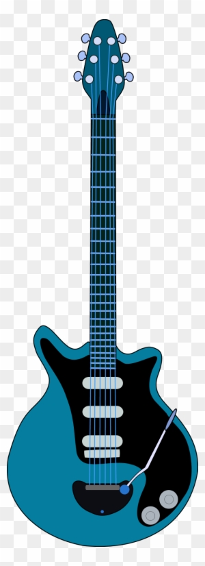 Electric Guitar Clipart - Brian May Red Special Electric Guitar Clipart - Brian May Red Special
