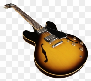 Guitar - Gibson Es-335 Dot Figured Bourbon Burst Electric Guitar