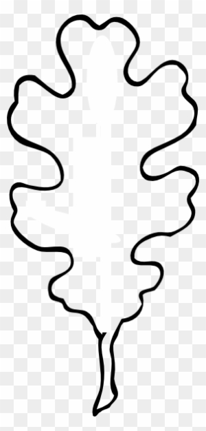 Oak Leaf Clip Art Black And White Transparent Png Clipart Images Free Download Clipartmax